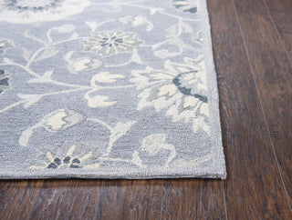 Rizzy Home RS915A Resonant Transitional Area Rug 8'x10' Gray