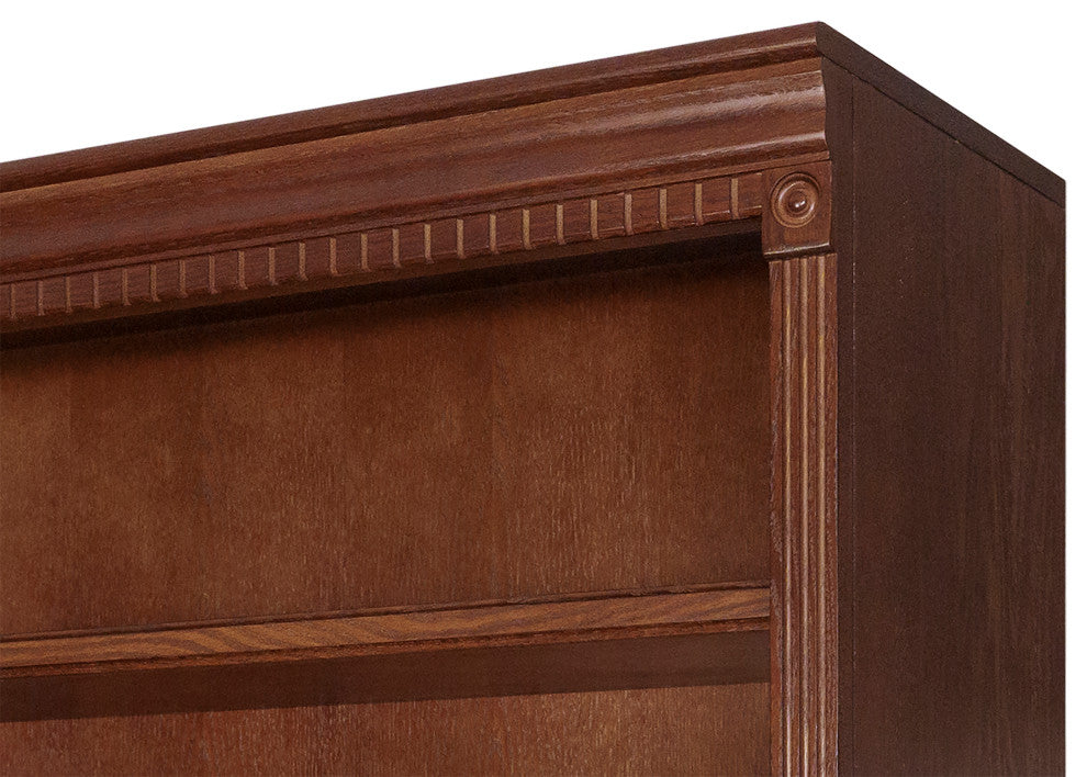 Martin Furniture Huntington Oxford 84" Open Bookcase (Burnish)