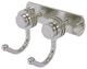 Mercury 2 Position Multi Hook with Dotted Accent, Satin Nickel