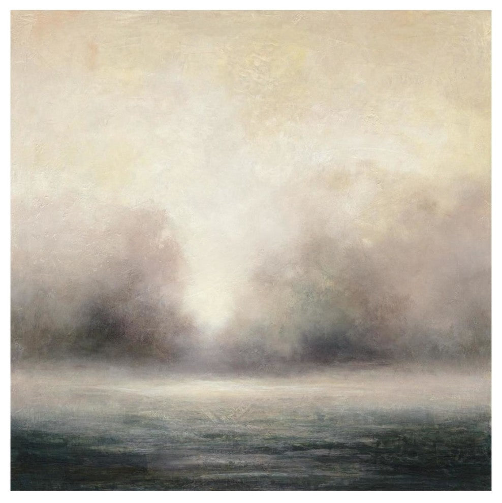 "Waters Edge" Digital Paper Print by Julia Purinton, 26"x26"