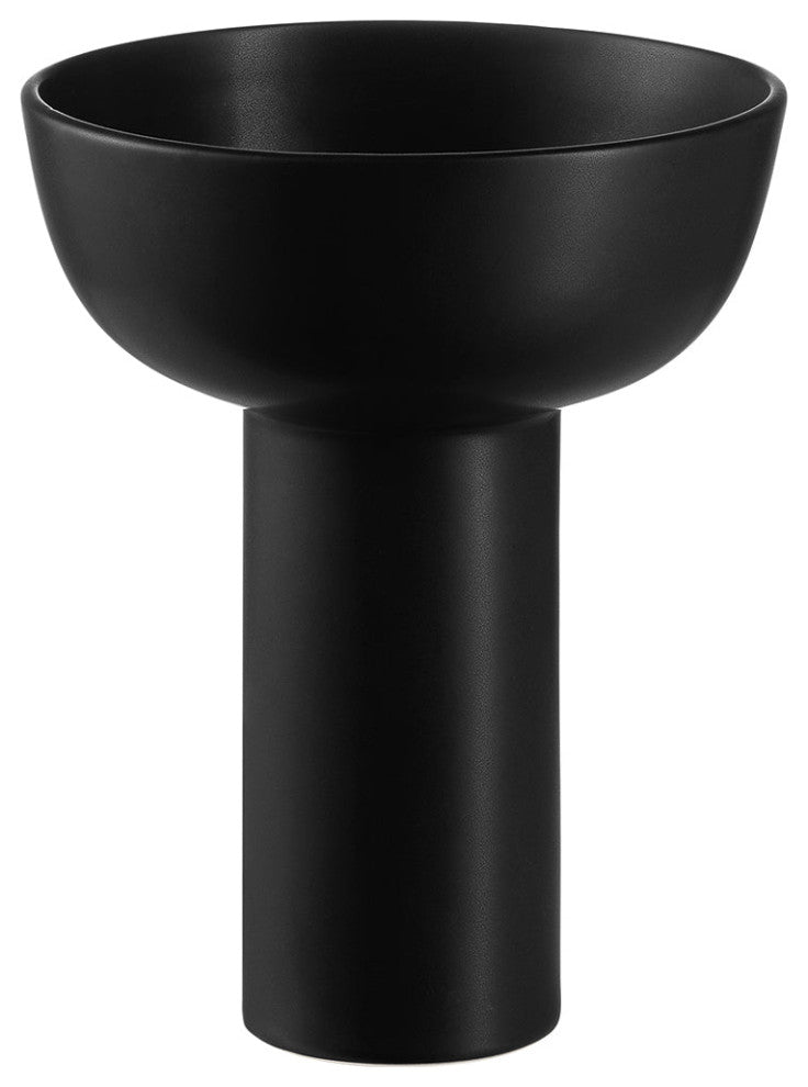 Miyabi Ceramic Vase Black