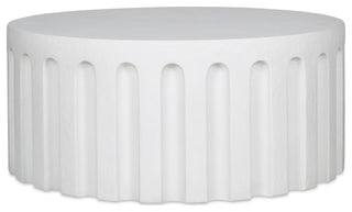 Eris Outdoor Coffee Table White