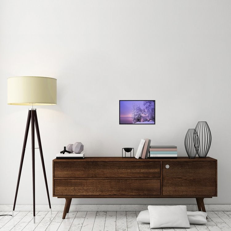 "Stillness" Framed Canvas Giclee by Norbert Maier, 19x13"