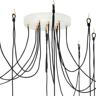 Hinkley Lighting 35908 Nula 12 Light 60"W Lisa McDennon Multi - Shell Black