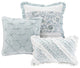 Madison Park Printed-Pieced 9-Piece Comforter Set With Pintuck, Queen