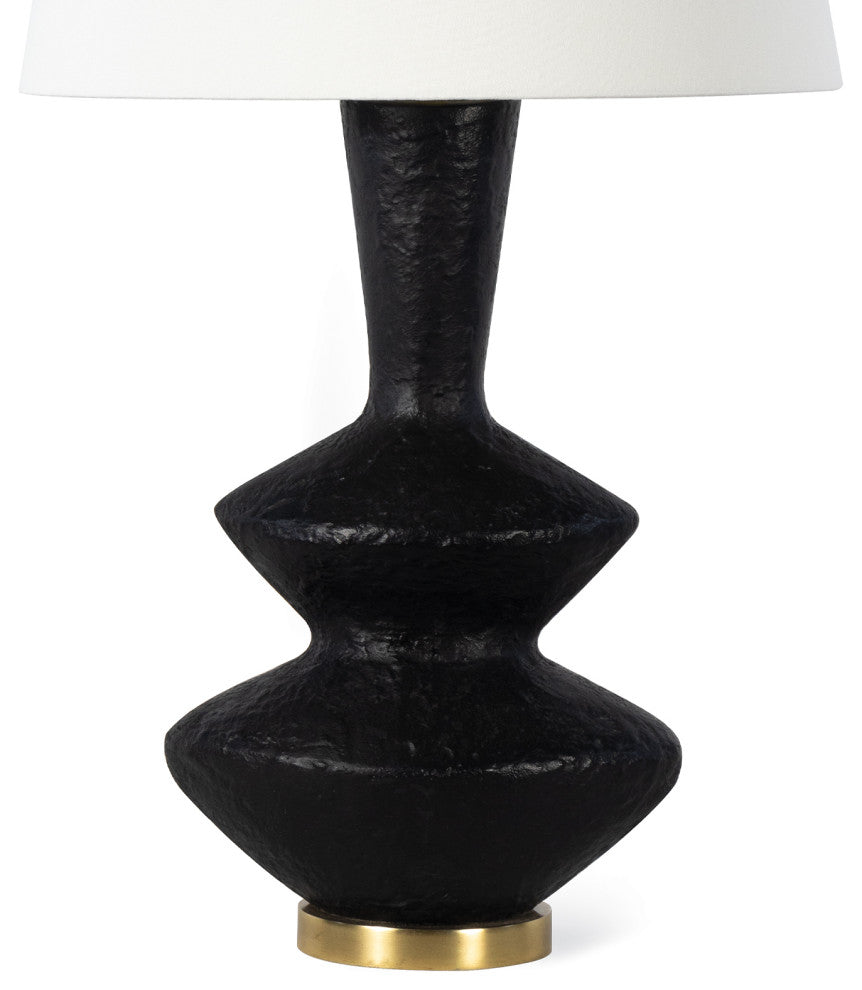 Poe Metal Table Lamp, Black