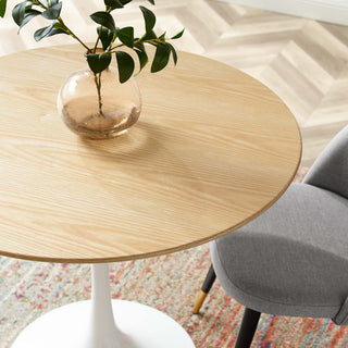 Lippa 36" Dining Table White Natural