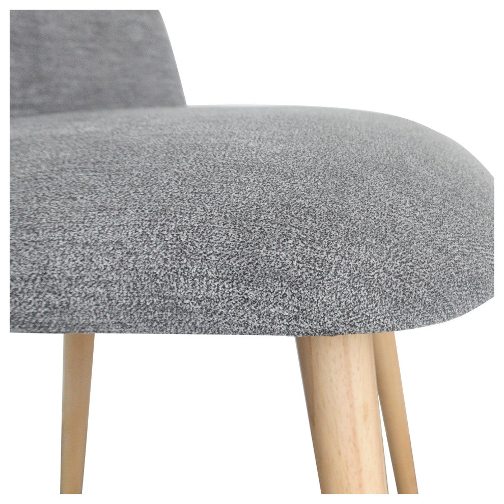 Contemporary Clarissa Dining Chair Grey - M2 - Grey