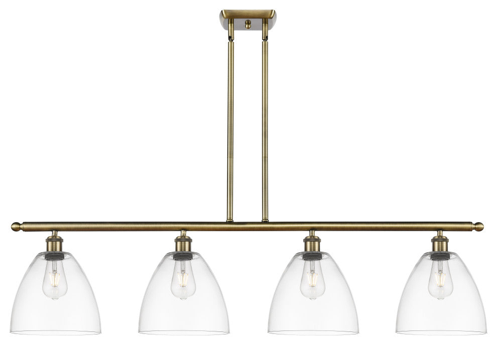 Innovations 516-4I-AB-GBD-92 4 Light Island Light, Antique Brass