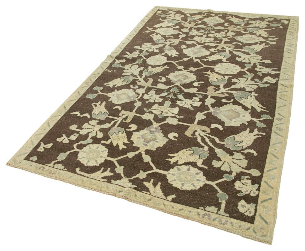 Rug N Carpet - Hand-knotted Oriental 4' 11'' x 8' 8'' Contemporary Wool Rug