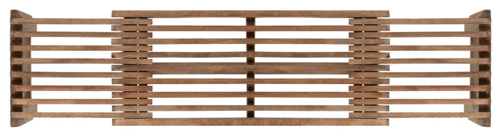 Remi Solid Wood Extendable Bench by East at Main, Sand