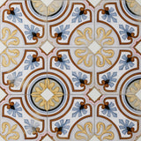 Vaudeville Octagon Deco Diglas, Taco Nacar Porcelain Floor/Wall Tile