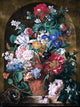 Jan Van Huysum StillLife of Flowers Premium Canvas Print