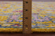 7' Square Turkish Oushak Handmade Wool Rug - Q13394