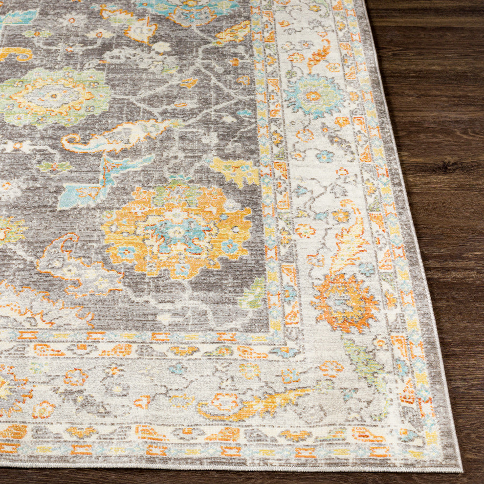 Bodrum BDM-2340 Traditional Camel 7'10"x10' Area Rug