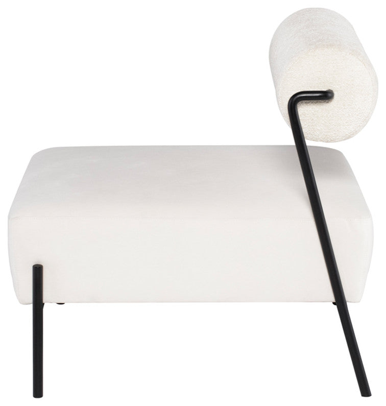 Marni Oyster Fabric Occasional Chair, HGSN202