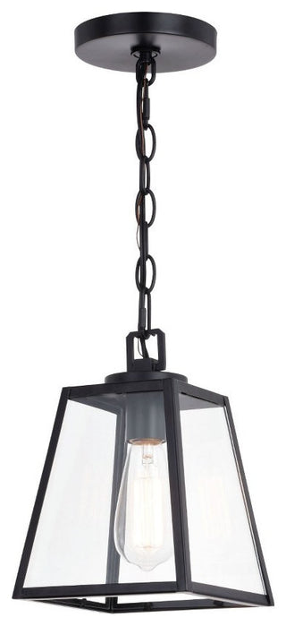 Grant One Light Mini Pendant, Black