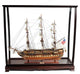 Old Modern Handicrafts T097A USS Constitution Midsize With Display Case