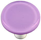 Neo-Lavender Knob Round, Black Post