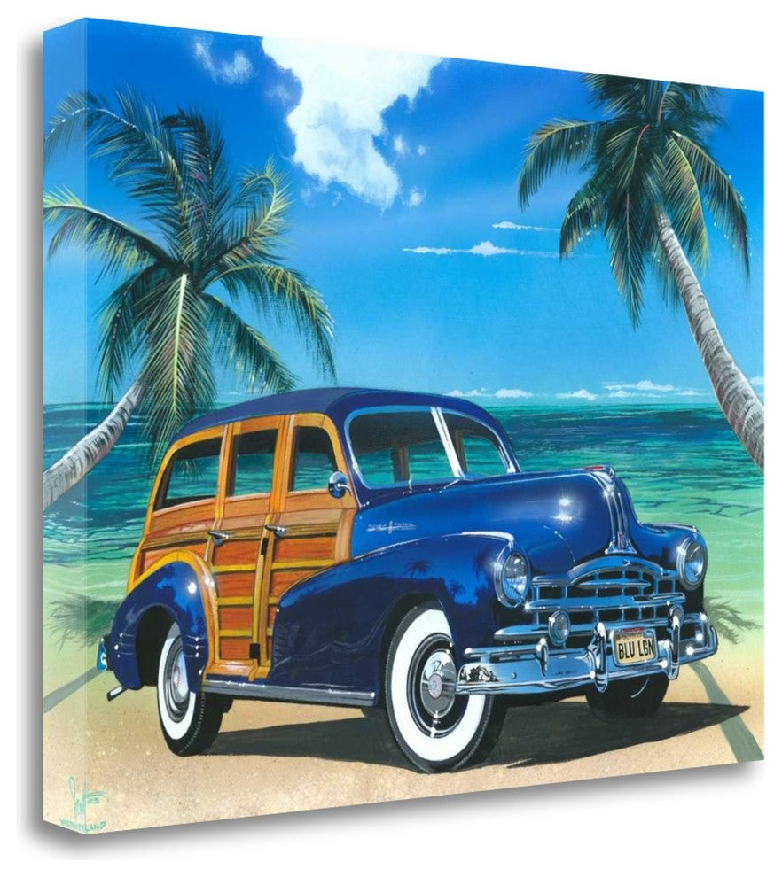 "Blue Lagoon" By Scott Westmoreland, Giclee Print on Gallery Wrap Canvas