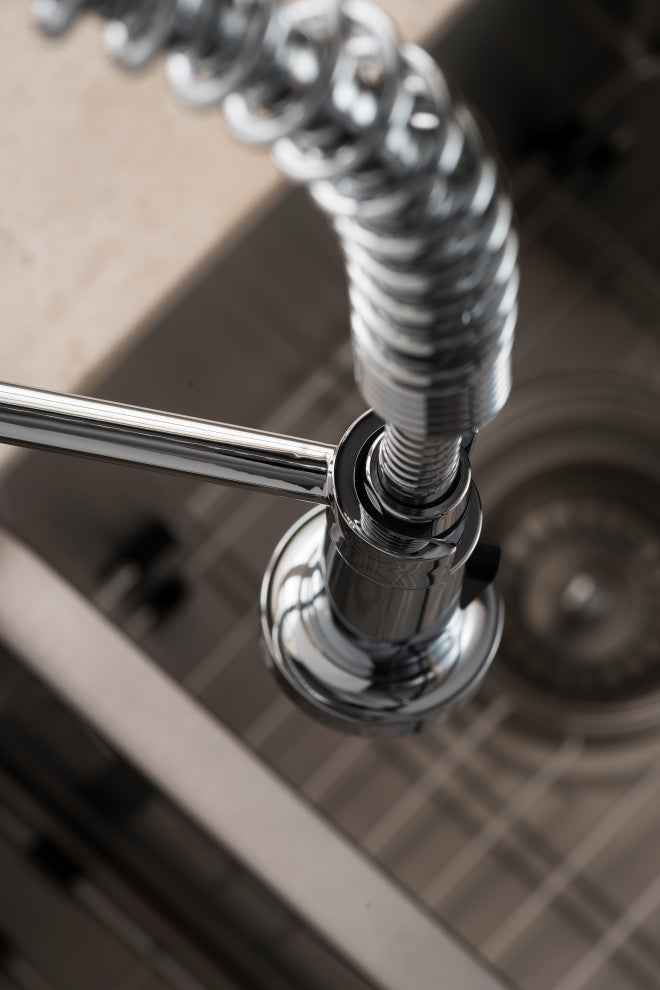 ZLINE Apollo Kitchen Faucet in Chrome (APL-KF-CH)