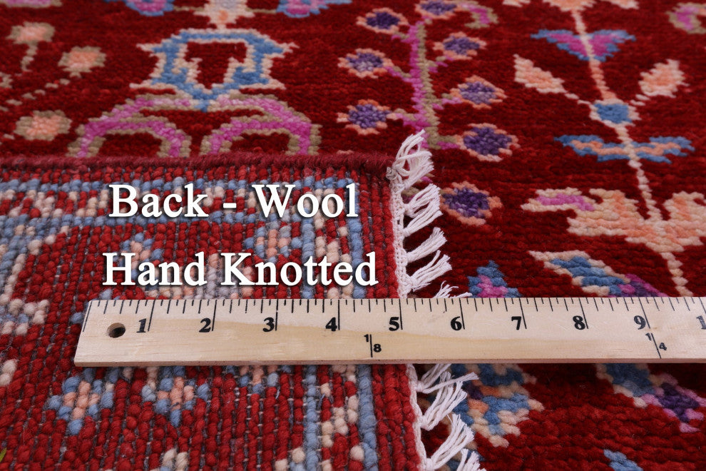 Turkish Oushak Hand-Knotted Wool Rug 4' 2" X 6' 1" - Q15336