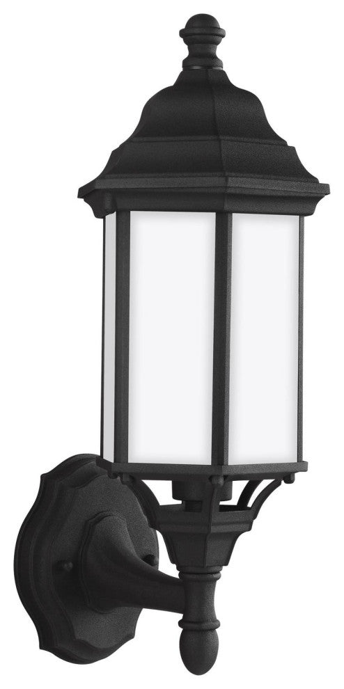Generation Lighting 8538751 Sevier 16" Tall Outdoor Upward Arm - Black