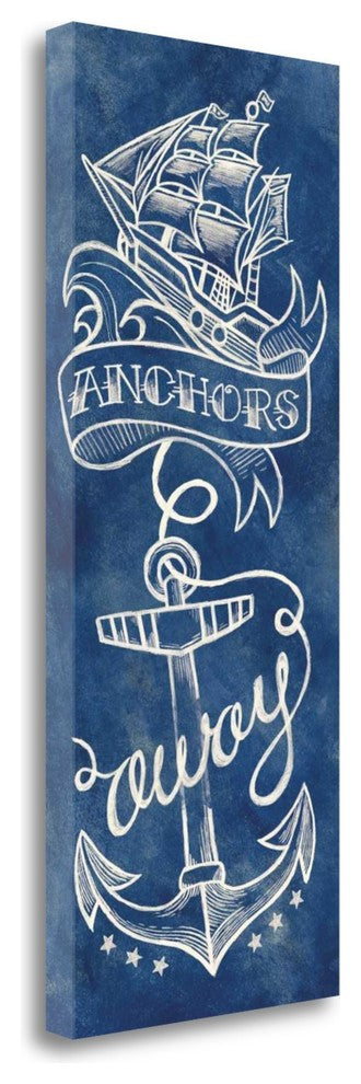 "Anchors Away" By Mary Urban, Giclee Print on Gallery Wrap Canvas, Ready to Hang
