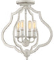 Quoizel O`Keefe Four Light Semi-Flush Mount OKF1715AWH