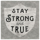 "Stay Strong" Digital Paper Print by Sue Schlabach, 26"x26"