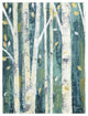 "Birches in Spring II" Digital Paper Print by Julia Purinton, 26"x34"
