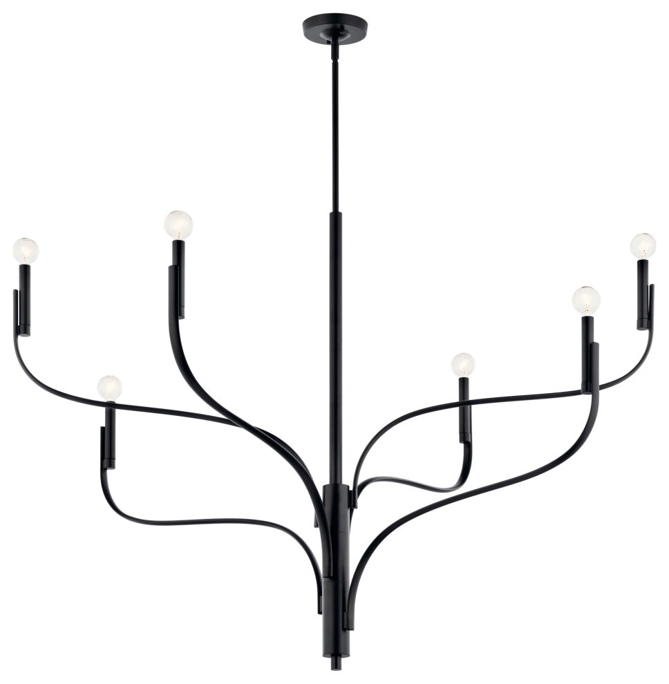 Livadia Chandelier, 47" 6 Light