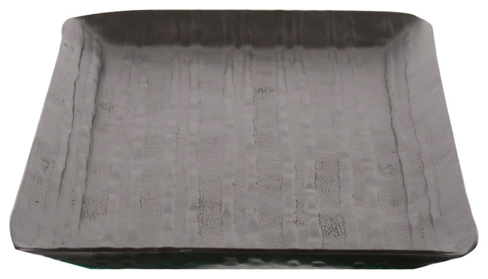 Chiseled Black Tray, Small