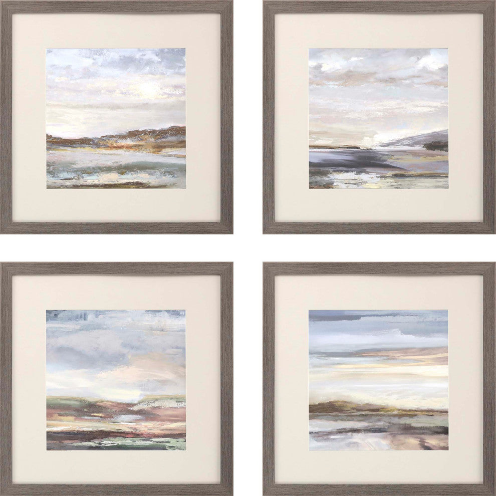 Tirwedd II Artwork, 4-Piece Set