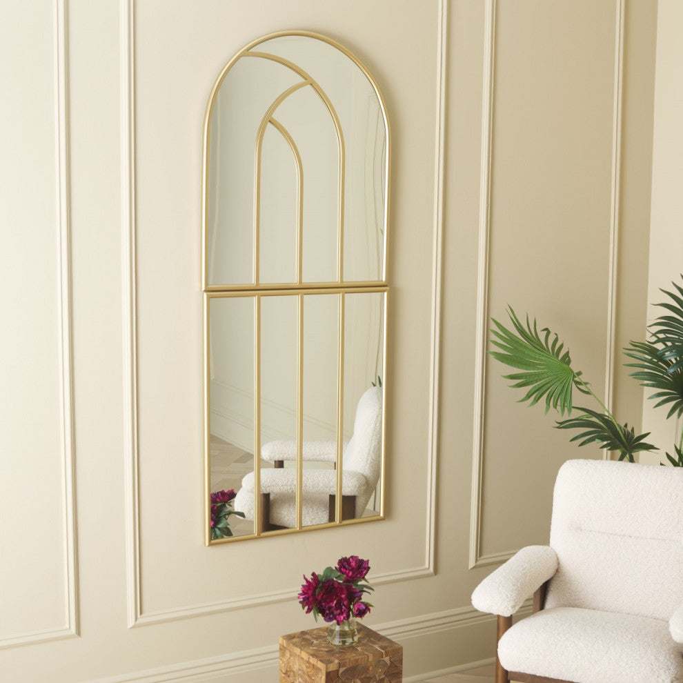 Safavieh Emezza 30" Mirror, Gold