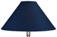 Fenchel Shades, 5"x18"x11" Spider Attachment Empire Lamp Shade, Linen Navy
