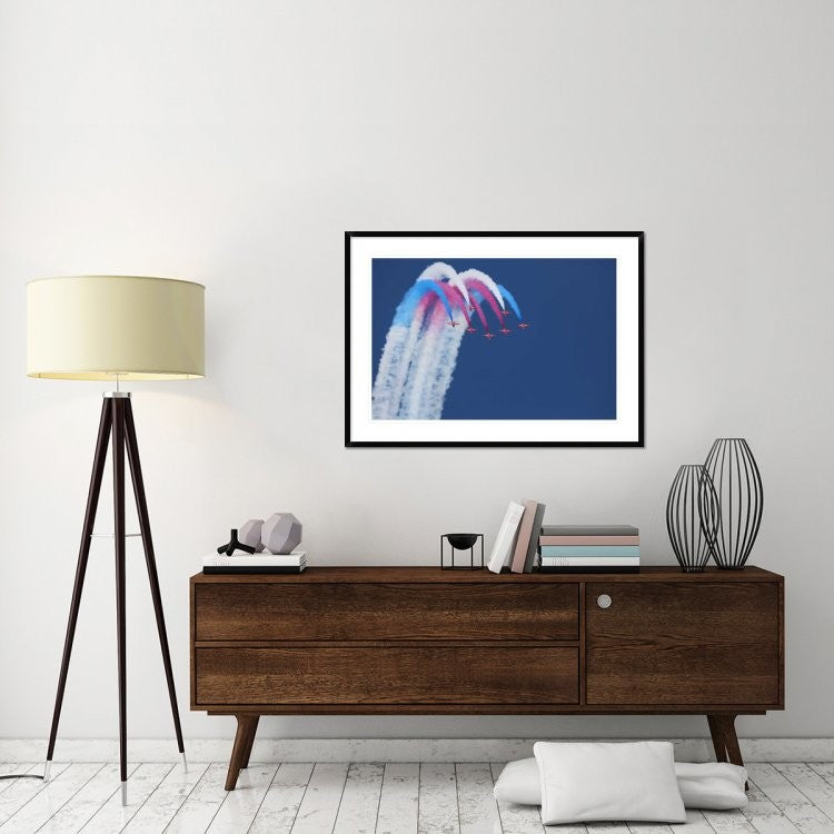 "Red Arrows" Framed Digital Print by Jonathan Simons, 44x32"