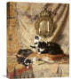 "Work Rest and Play" Stretched Canvas Giclee by Henriette Ronner-Knip, 18"x22"