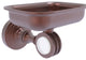 Pacific Grove Wall-Mount Soap Dish Holder with Dotted Accents, Antique Copper