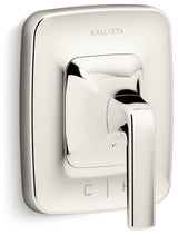 Per Se Thermostatic Trim, Lever Handle, Nickel Silver