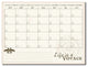 R2H Methods ''Life is a Voyage'' Dry Erase Monthly Calendar on ArtPlexi