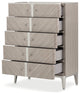 Lanterna Highboy Chest - Silver Mist