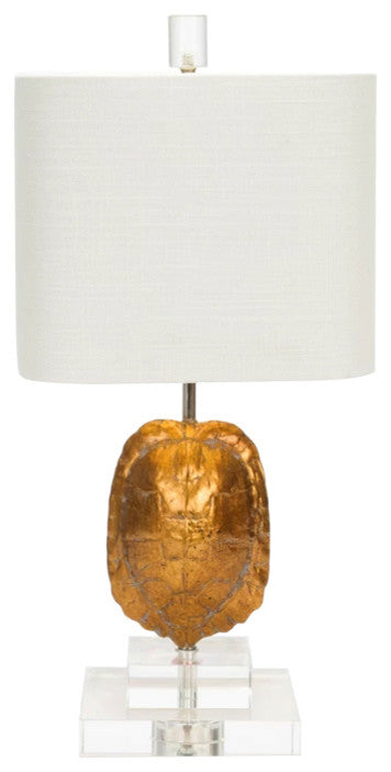 Tortoise Accent Lamp, 17.5"H