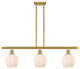Innovations 516-3I-SG-G461-6-LED 3 Light 36" Island Light, Satin Gold