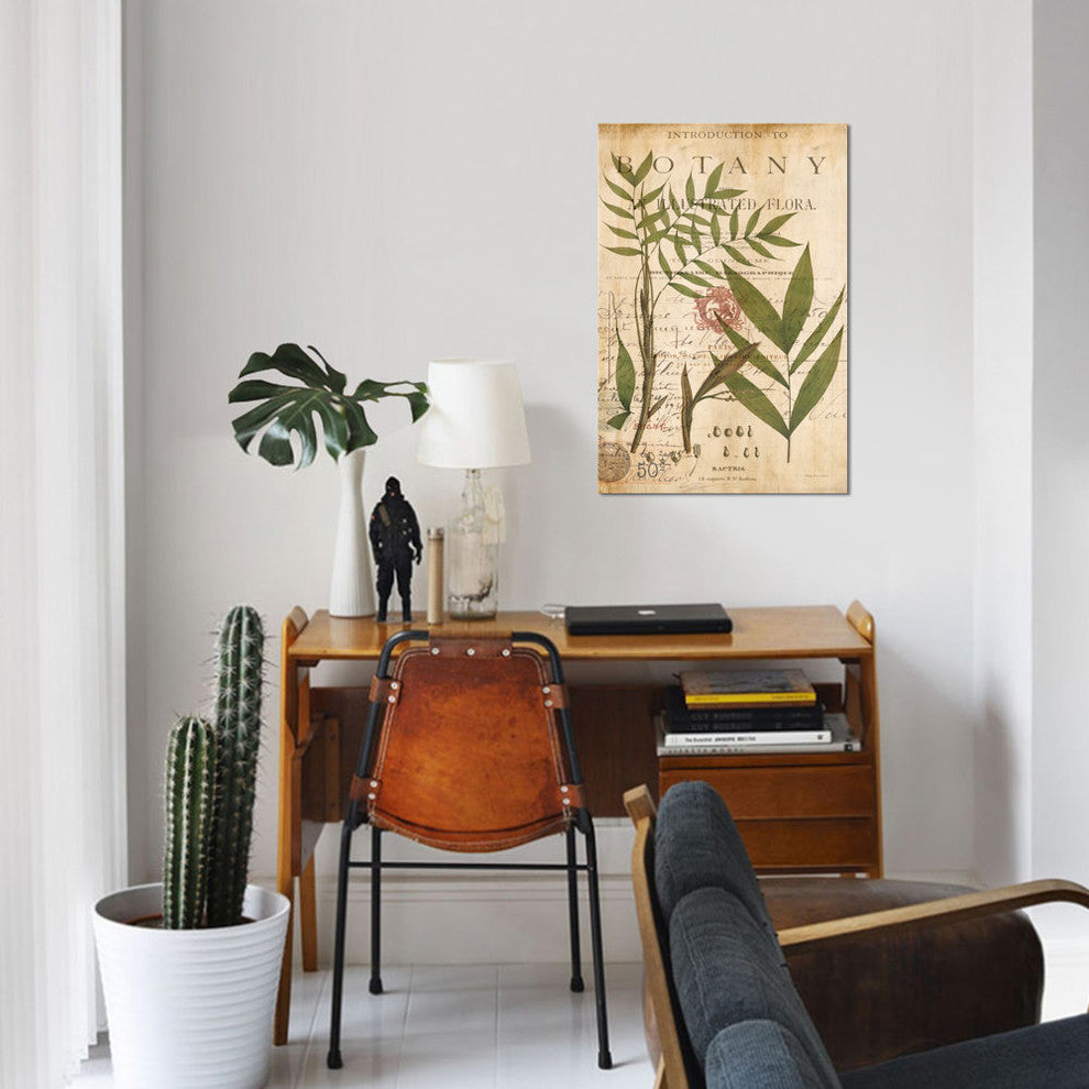 "Palm Study II" by Deborah Devellier, Canvas Print, 18"x12"