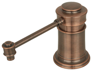 Built, Copper Soap Dispenser Refill from Top With 17oz Bottle, Antique Copper