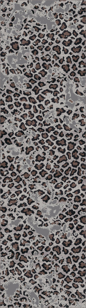 Leopard Lounge, 2'x8'