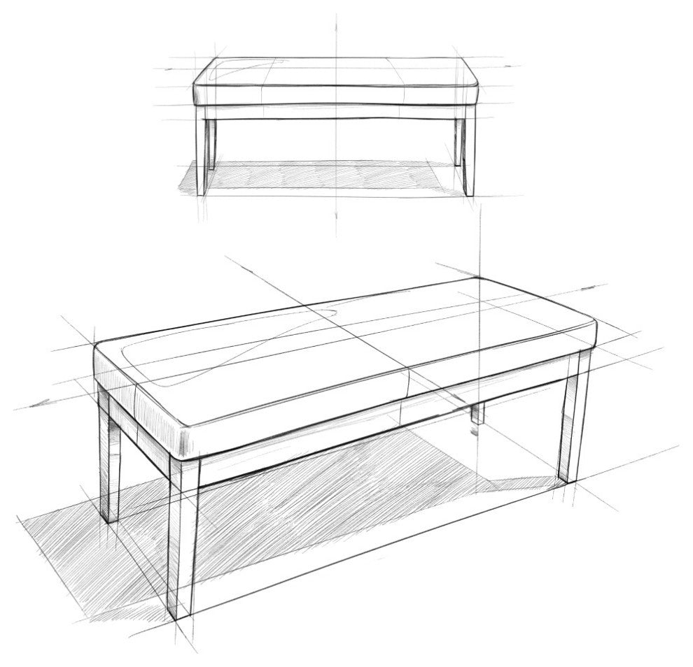 Lacey Tufted Ottoman Bench
