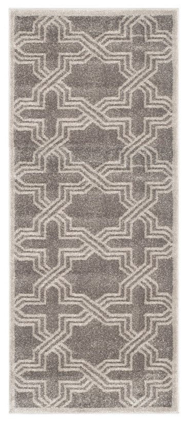 Safavieh Amherst Amt413C Outdoor Rug, Grey/Light Grey, 4'0" X 6'0"