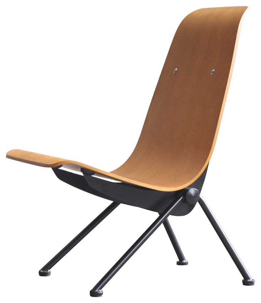Modern Classics Scolta Dining Side Chair, Walnut